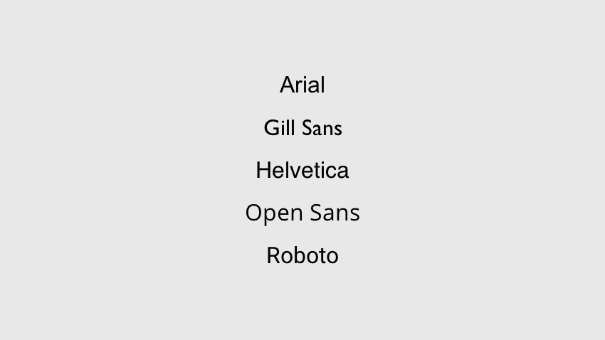 Các font chữ cơ bản sử dụng trong powerpoint