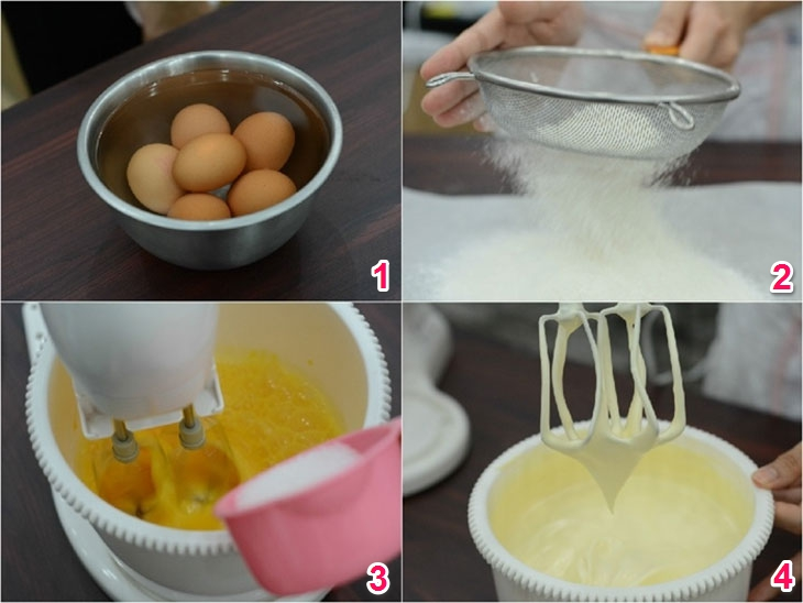 Cách làm phần cốt bánh thơm ngon