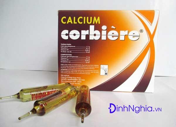 calcium corbiere là thuốc gì và tác dụng như nào