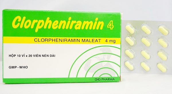clorpheniramin là thuốc gì và cách sử dụng như nào 
