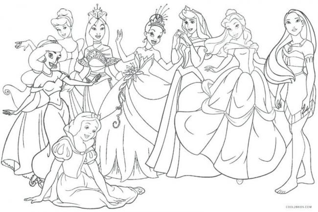 Các nàng công chúa Disney kiêu sa