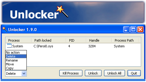 Phần mềm Unlocker được sử dụng rất phổ biến hiện nay