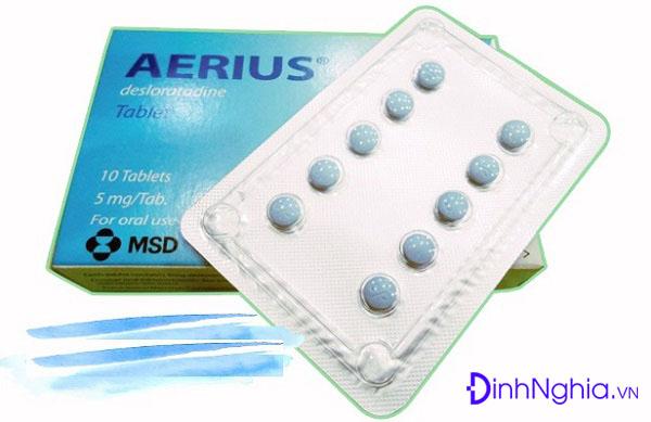tìm hiểu aerius là thuốc gì