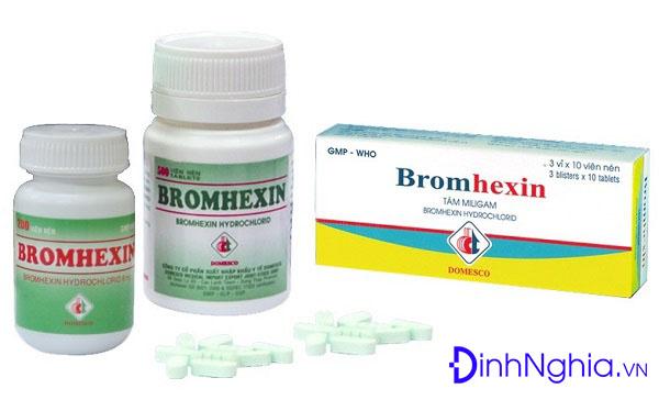 tìm hiểu bromhexin là thuốc gì