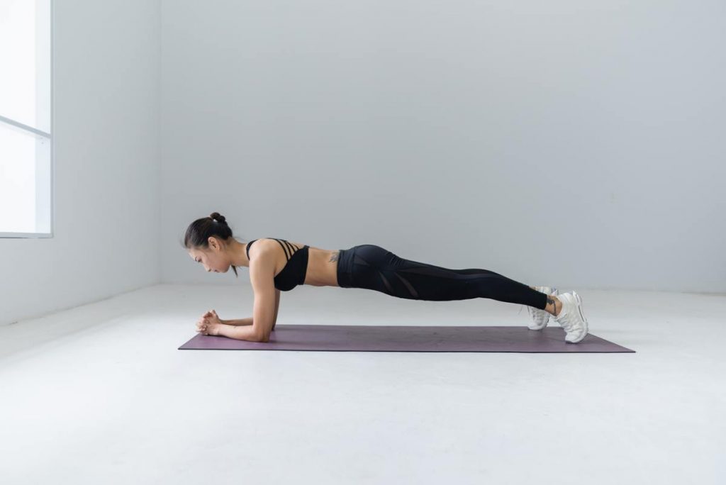 Mô tả động tác Plank